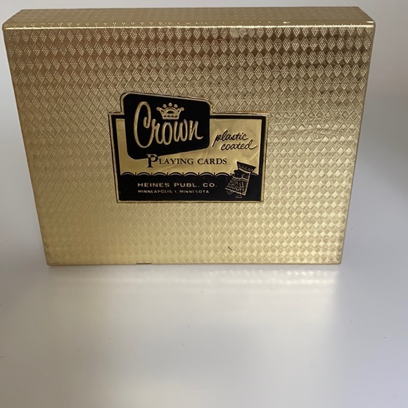 Vintage Crown Retro Playing Cards 2 Sets Birds - Picture 2 of 6